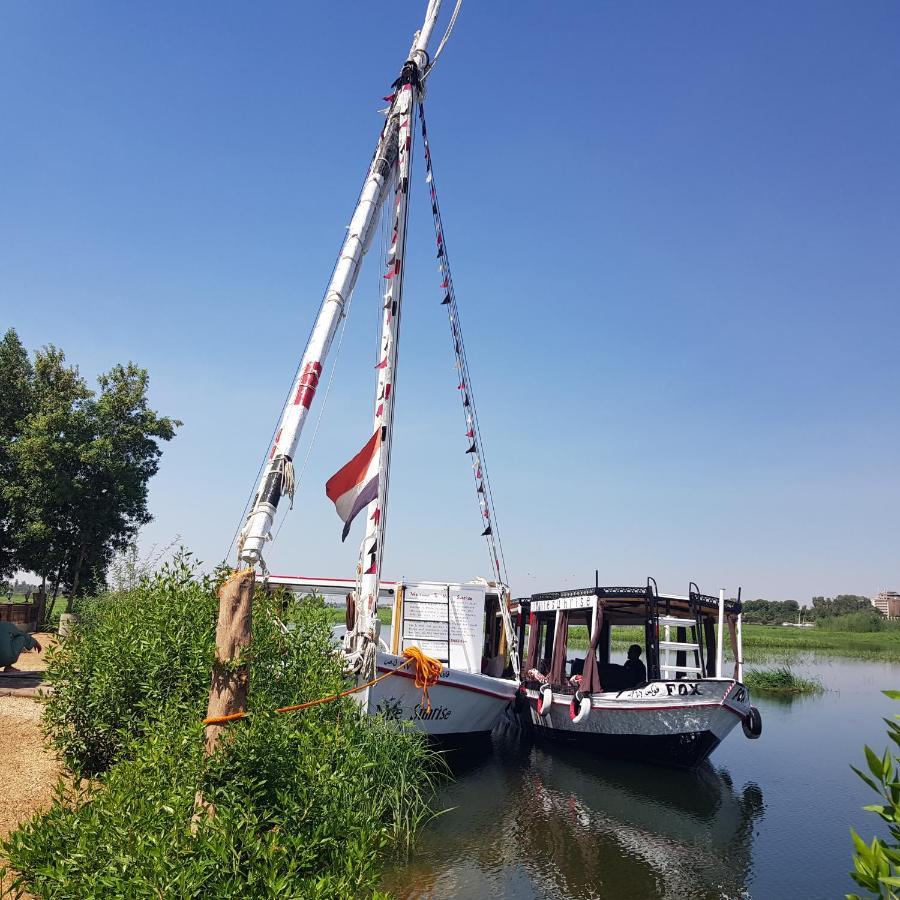 Nile Sunrise Felucca Boat Private Rental Луксор Екстериор снимка